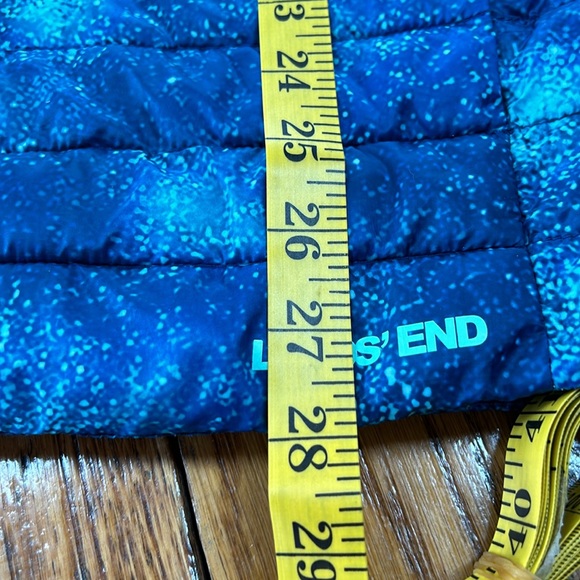 Lands’ End Primaloft girls jacket. Peacock Galaxy. Size XXL (18H-20H). - Picture 13 of 16